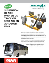 Suspension De Aire Para Eje De Traccion Serie ADZ En Autobusses DINA