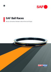 Sales Literature - SAF Ball Races
